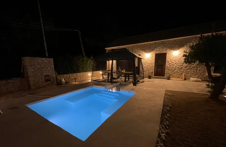 our stone villa in Pelekas village, near the beach Corfu island villa with pool - room corfu island villa pool near the beach