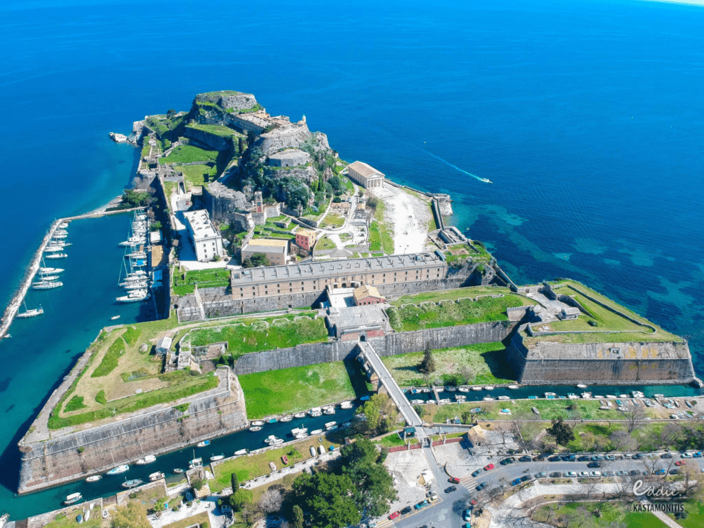 The Old and New Corfu Fortress The ultimate guide to Corfu island in Greece