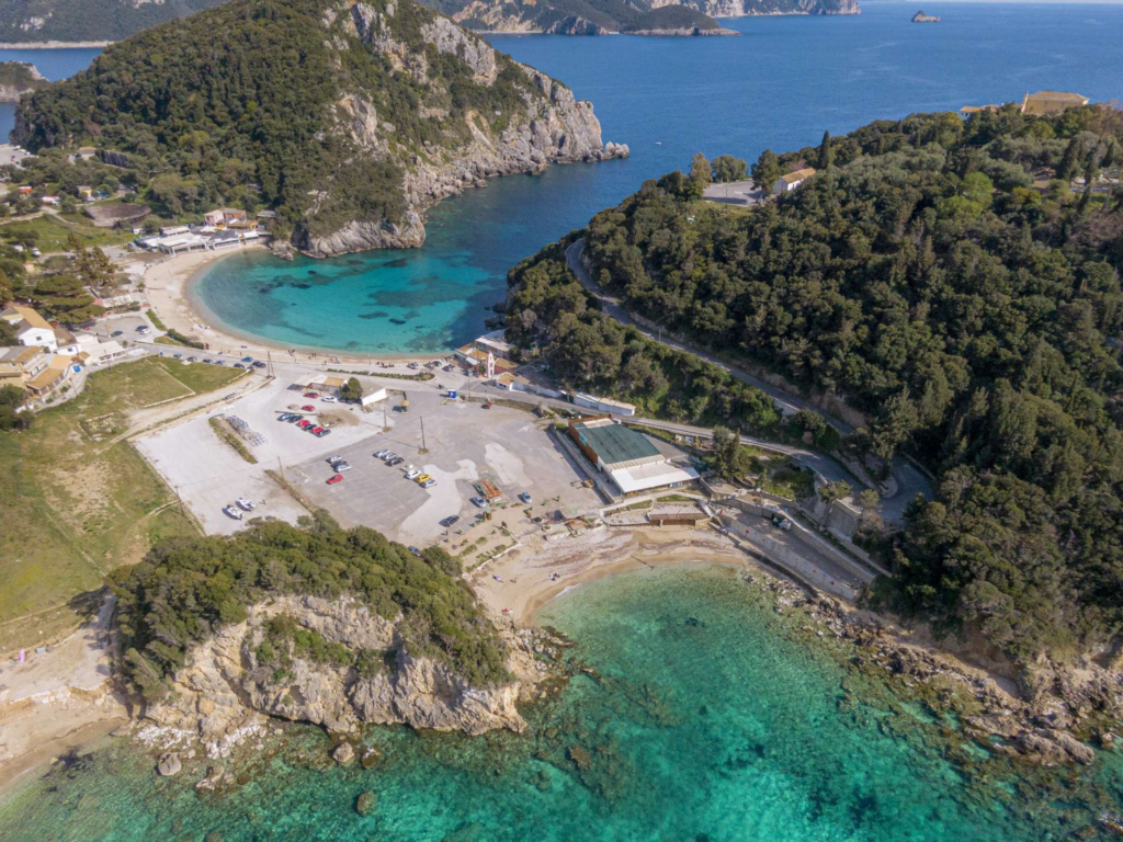 Another popular beach near Corfu Town is Paleokastritsa Beach. Located on the northwest coast of the island, Paleokastritsa Beach is renowned for its stunning beauty and crystal-clear waters.