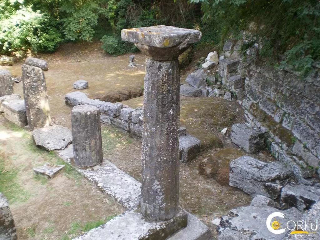 The Kardaki Temple is an Archaic Doric temple in Corfu, Greece, built around 500 BC