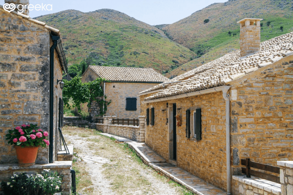 Perithia, Corfu island