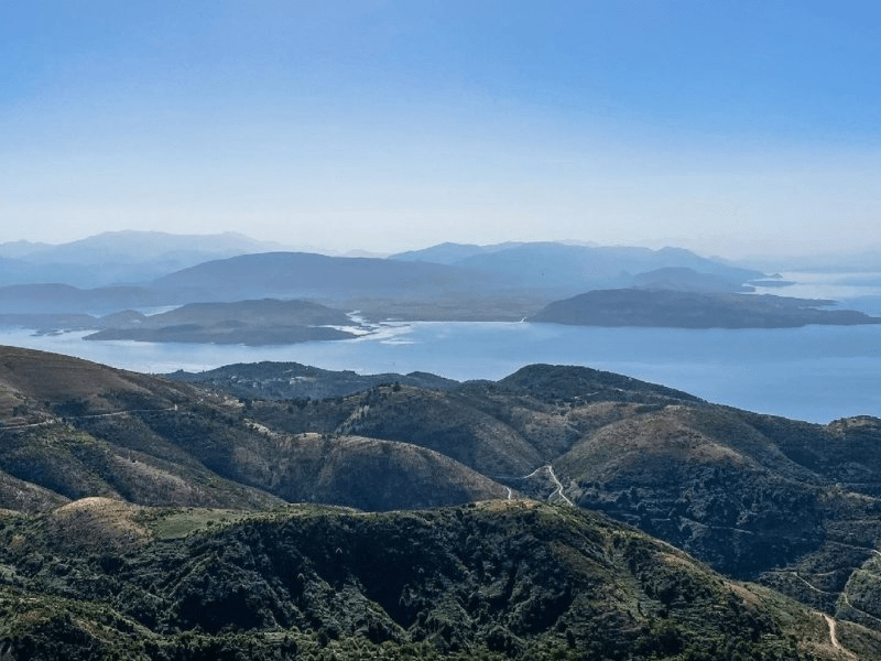 Mount Pantokrator Corfu island Greece best places to go