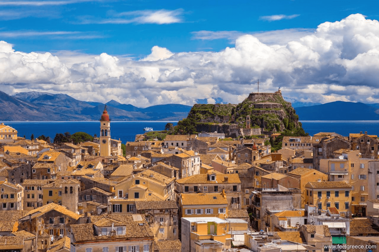 The old Corfu town.