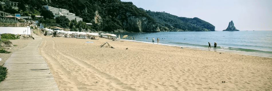 Agios Gordios Beach Corfu Island Greece