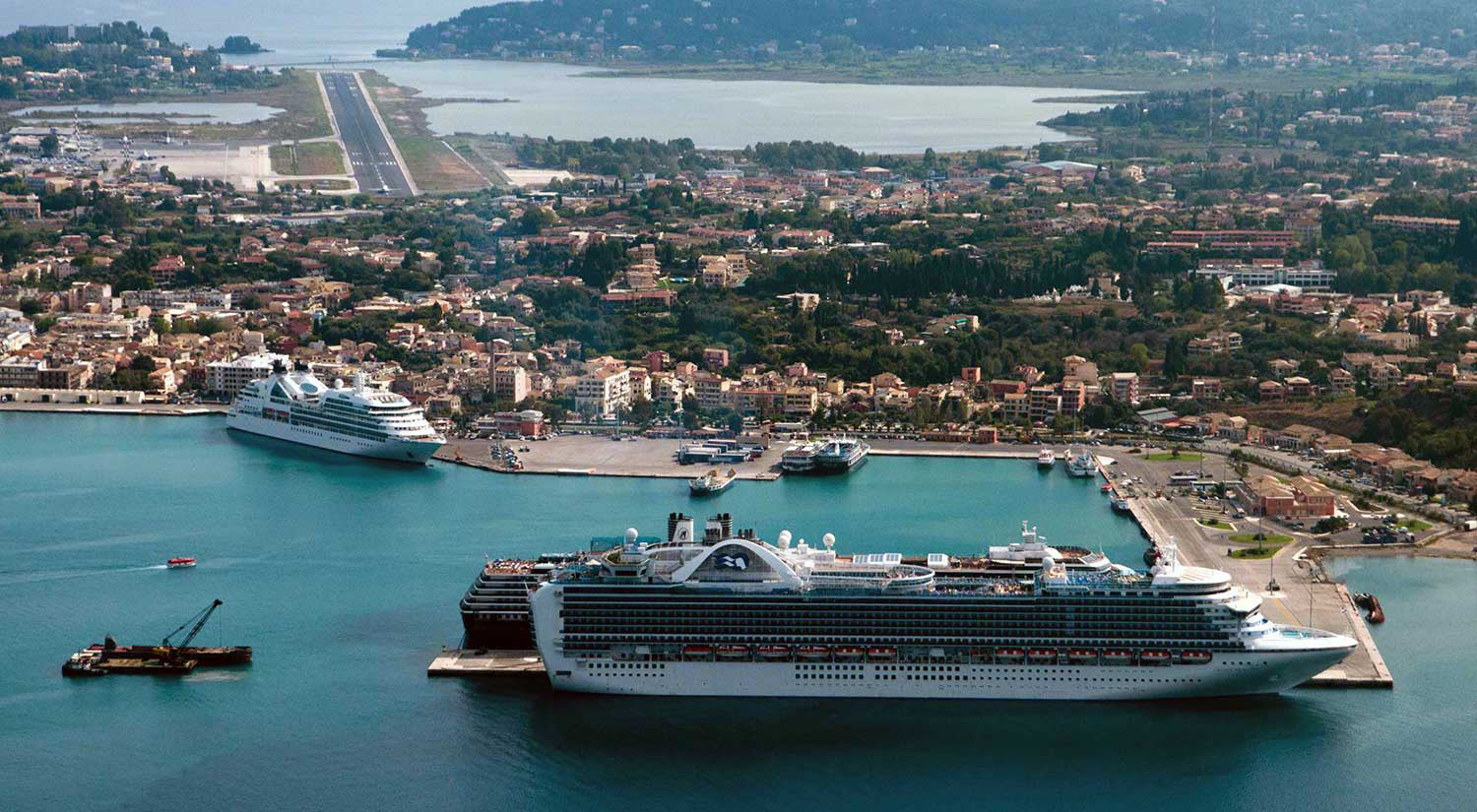 transportation corfu island get to the 10k stones villa