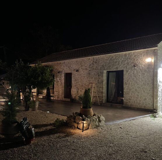 Our traditional stone villa, painstakingly crafted with locally sourced stones, directly from our land and our estate