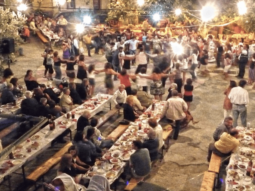 Festivals in the villages,Sinarades village Corfu island