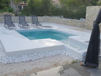 The 10k Stones Pool villa Corfu island