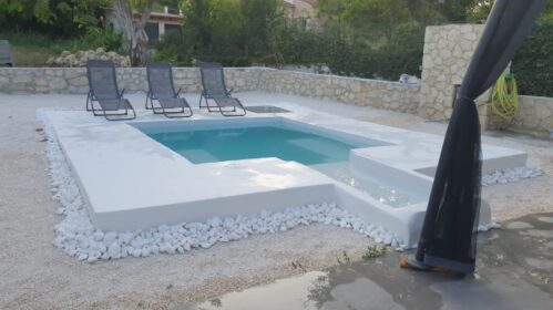 The 10k Stones Pool villa Corfu island